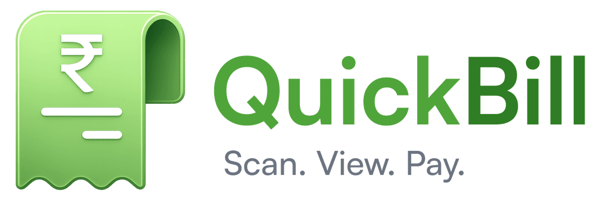 QuickBill — Scan. View. Pay.